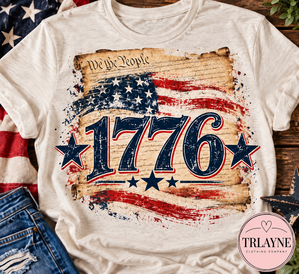 SJCA 1776-Design 8-Patriotic 1776 Shirt