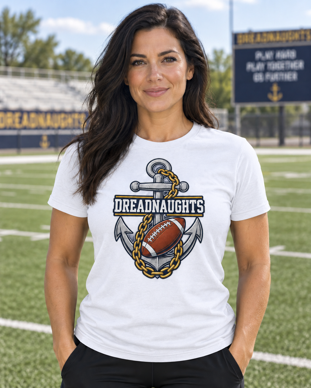 Dreadnaughts Anchor Logo T-shirt