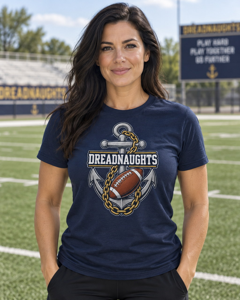 Dreadnaughts Anchor Logo T-shirt