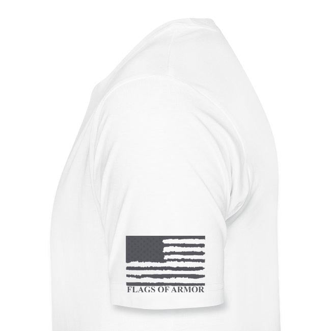 Flags Of Armor-Not by My Strength Tee
