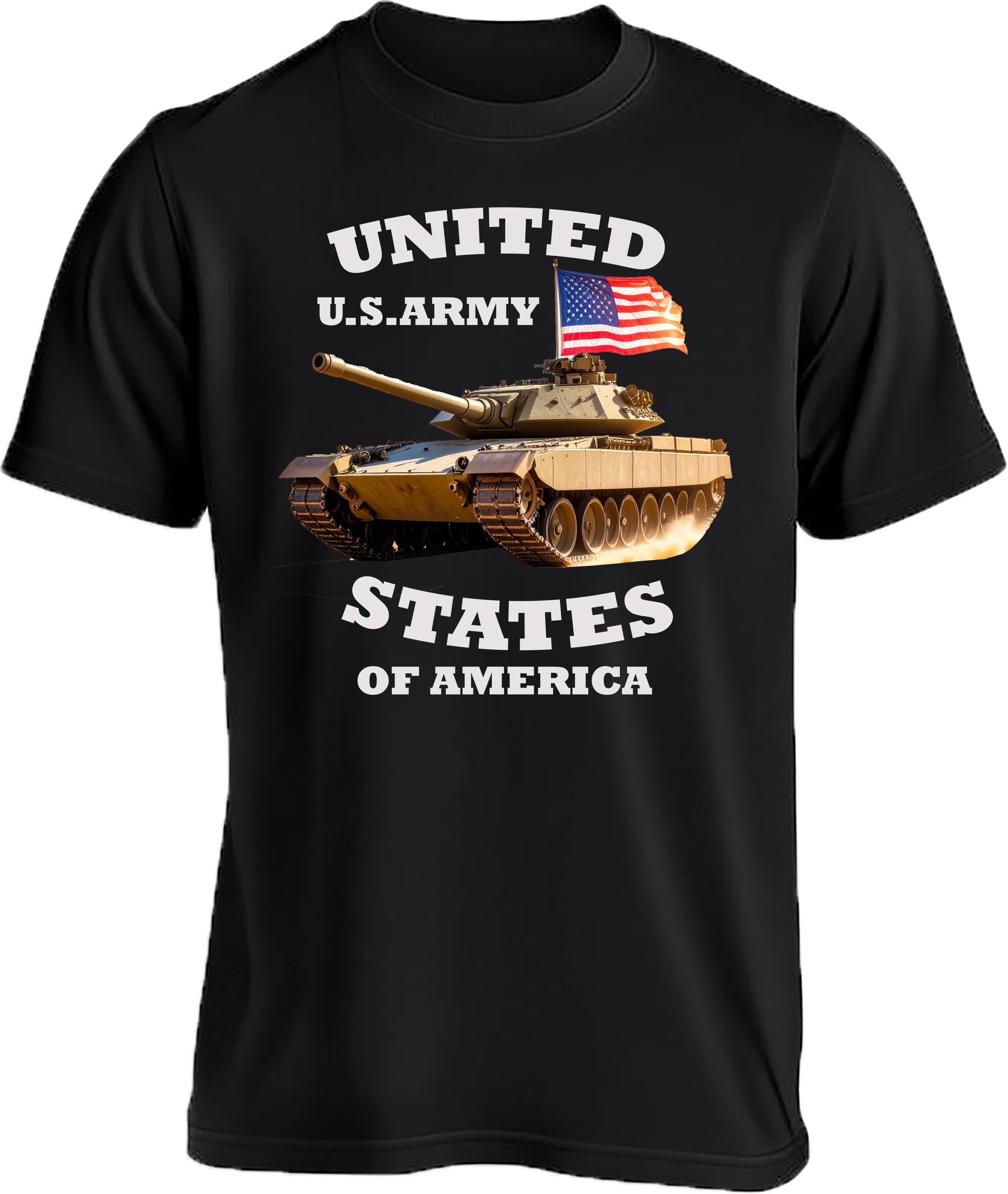 Flags Of Armor-US Army Tank Tee