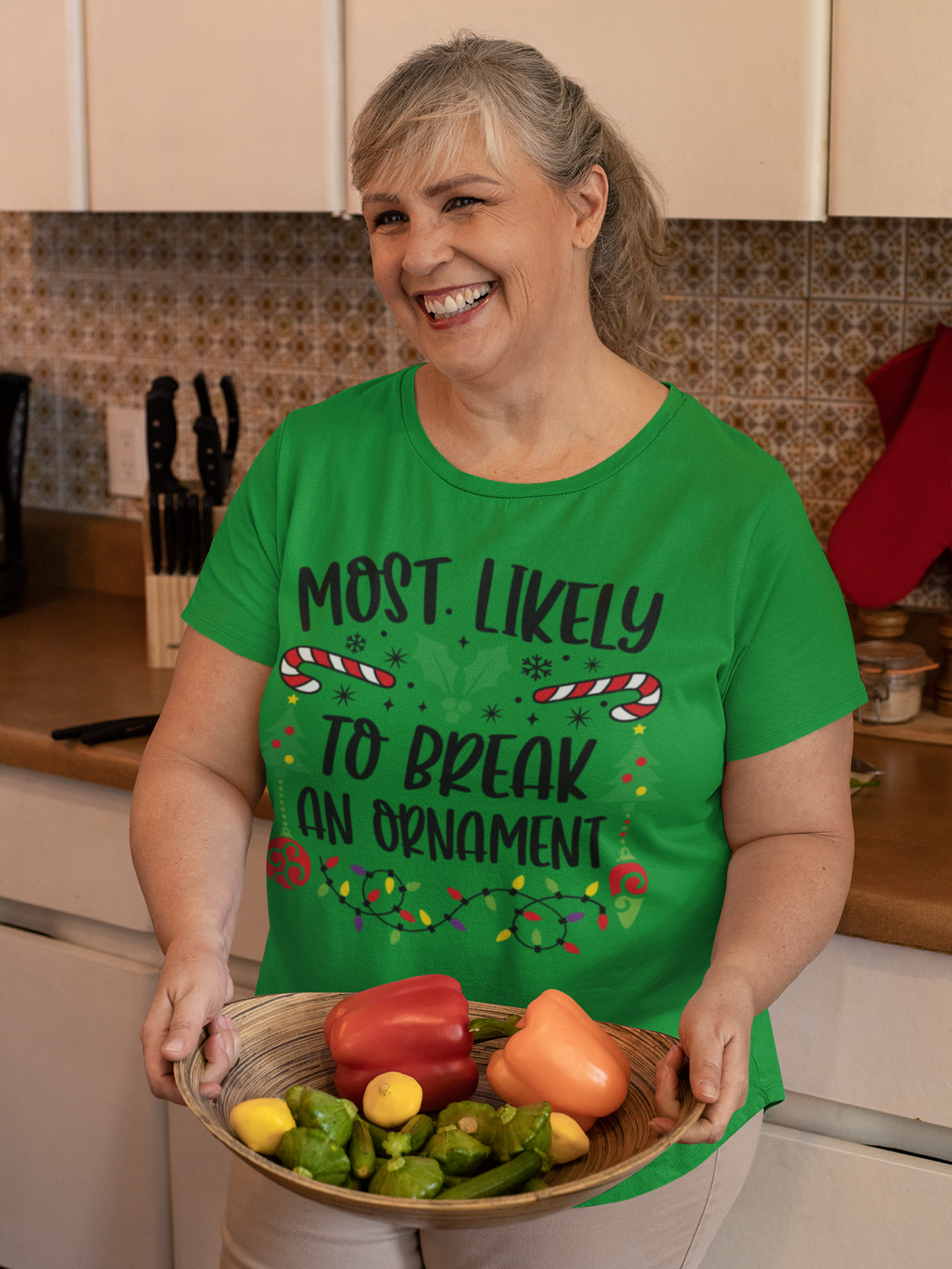 🎅 Custom “Most Likely To” Christmas T-Shirts-Break an Ornament