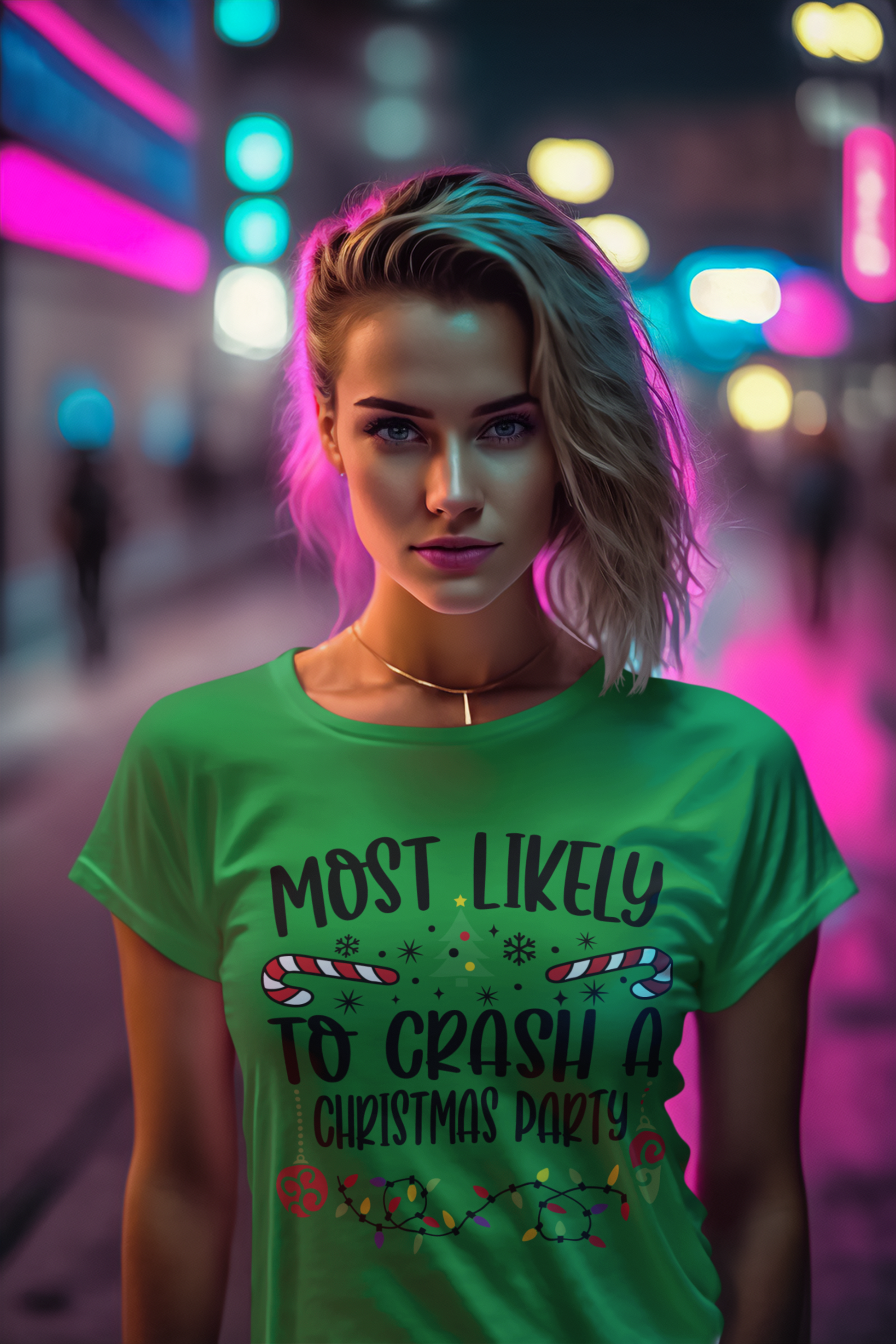 🎅 Custom “Most Likely To” Christmas T-Shirts-Crash A Christmas Party