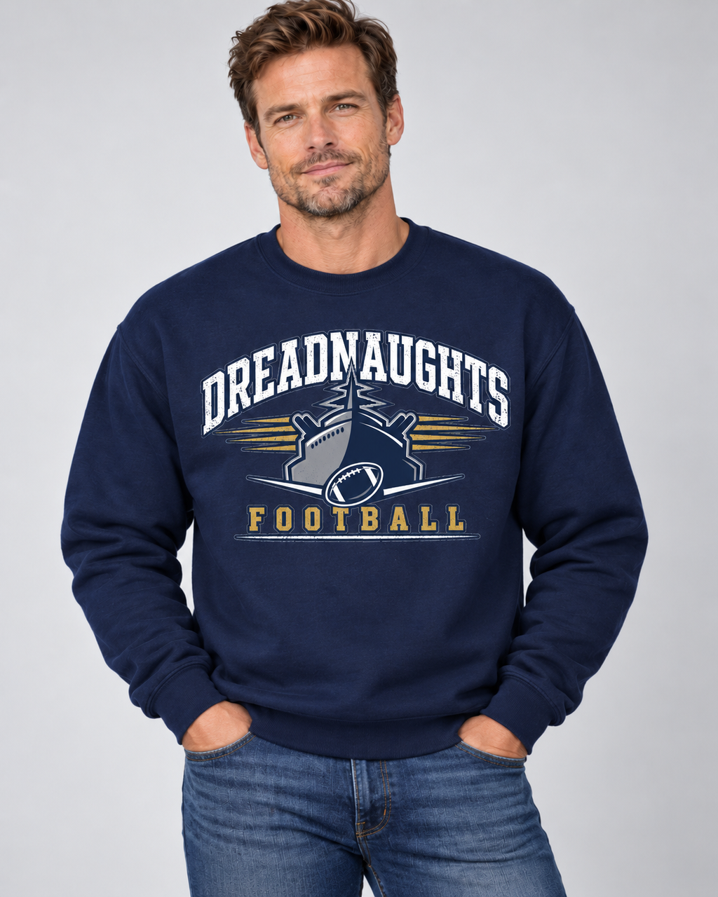Dreadnaughts Ship Logo-Sweatshirt