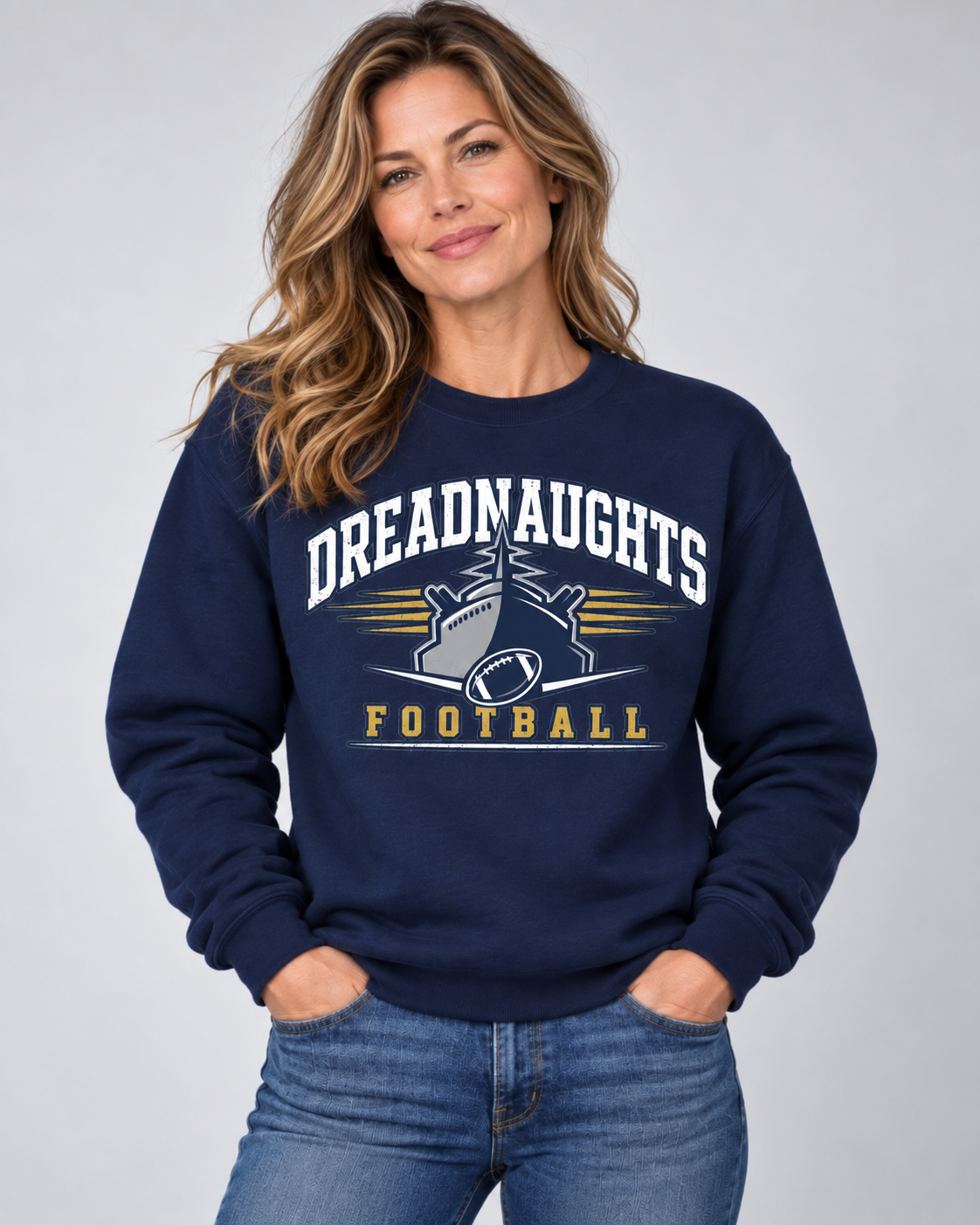 Dreadnaughts Ship Logo-Sweatshirt