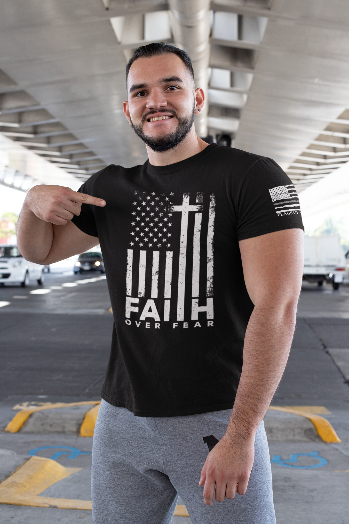Faith Over Fear T-Shirt – Wear Your Strength