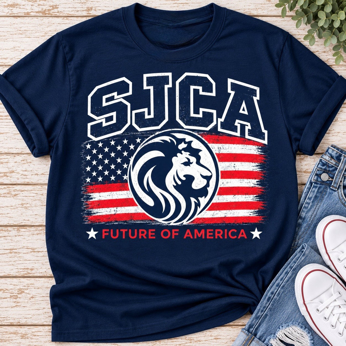 SJCA Spirit Day-Design 1-Patriotic