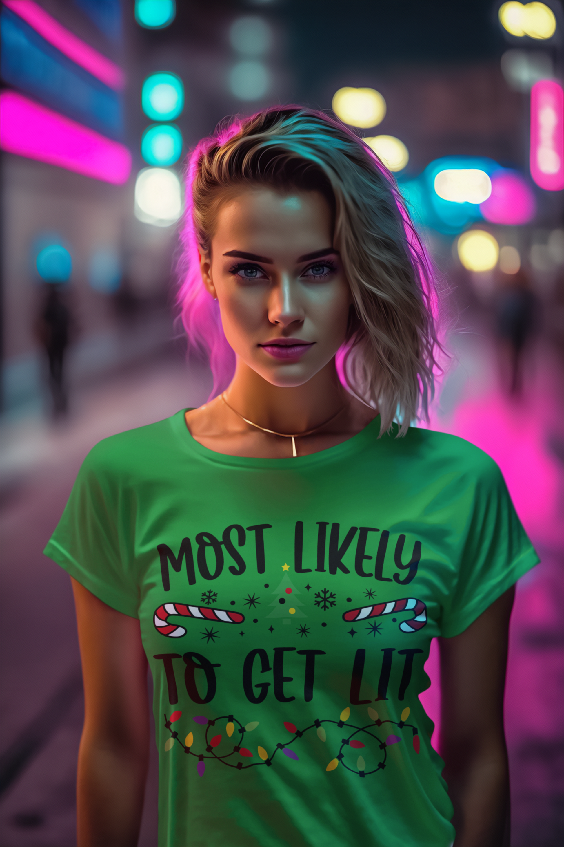 🎅 Custom “Most Likely To” Christmas T-Shirts-To Get Lit