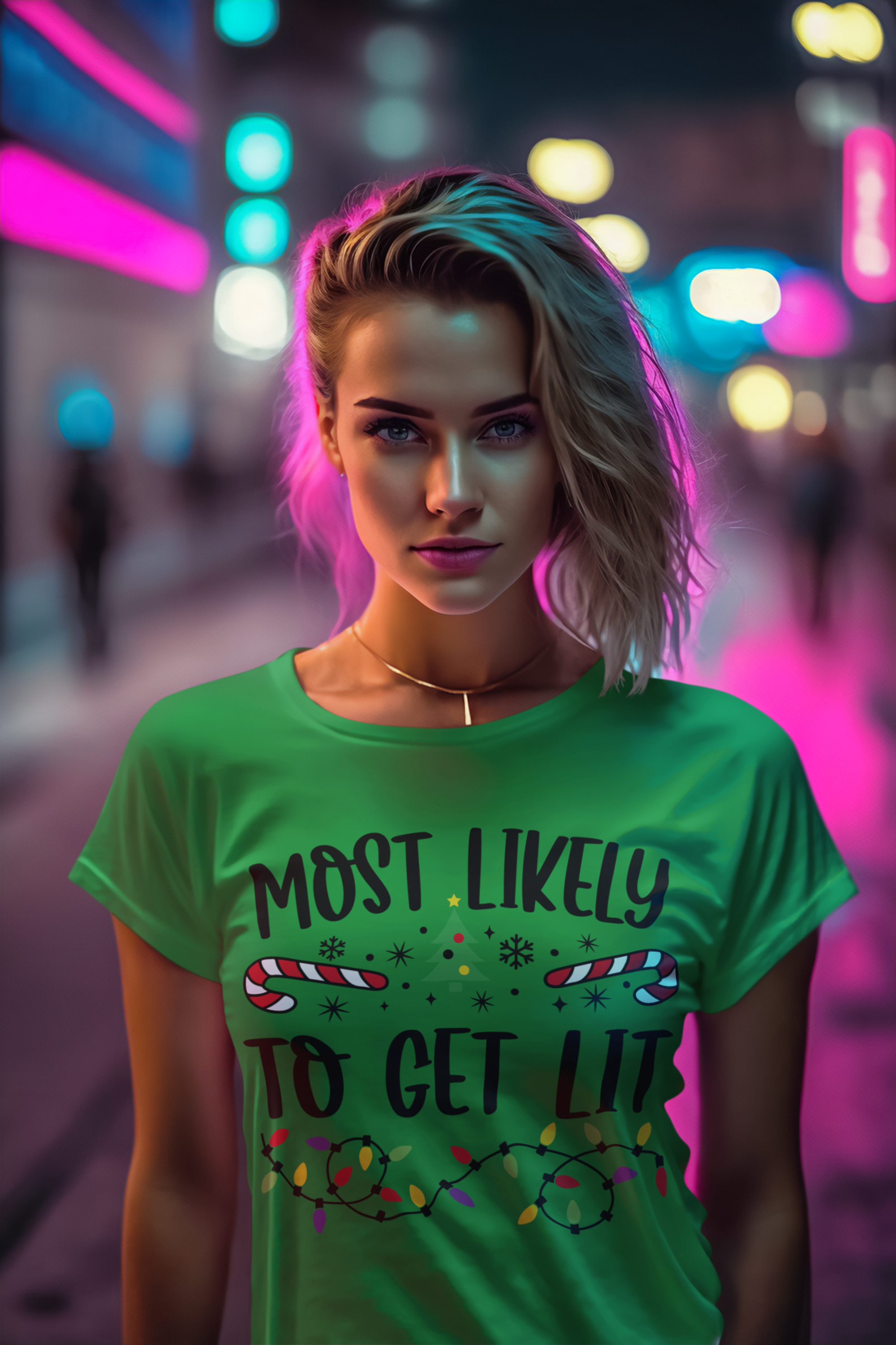 🎅 Custom “Most Likely To” Christmas T-Shirts-To Get Lit